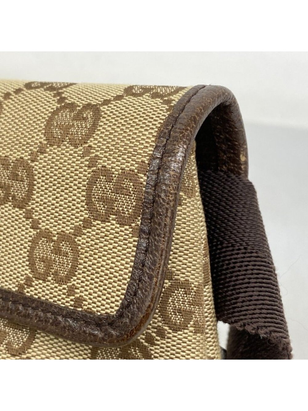 Gucci Waist Bag GG Canvas Brown Silver - Picture 7 of 10